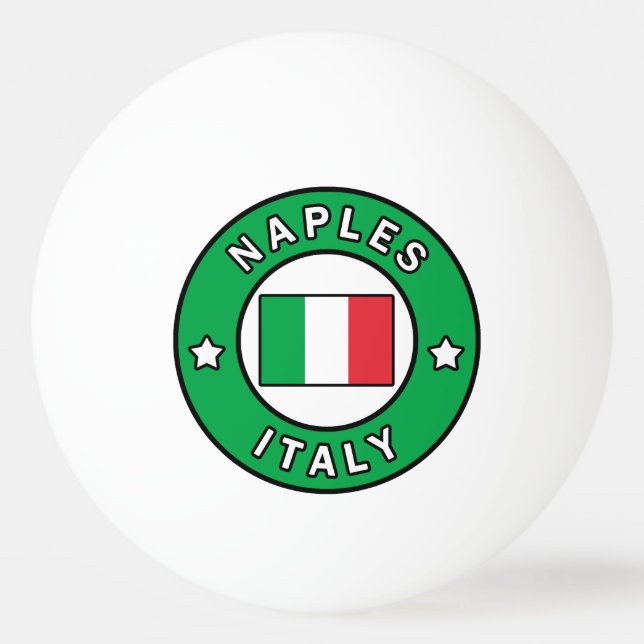 Balle De Ping Pong Naples Italie (Devant)