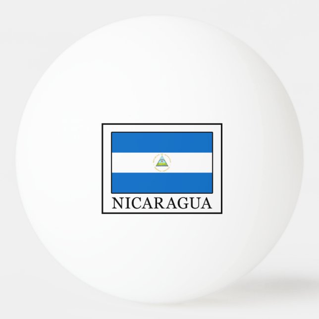 Balle De Ping Pong Nicaragua (Devant)