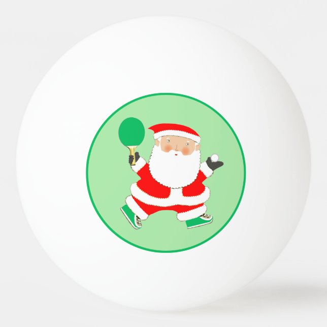 Balle De Ping Pong Noël (Devant)