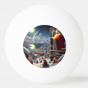 Balle De Ping Pong Noël Père Noël 5