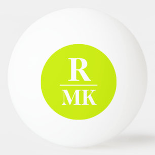 Balle De Ping Pong Nom abréviation 3-initiales