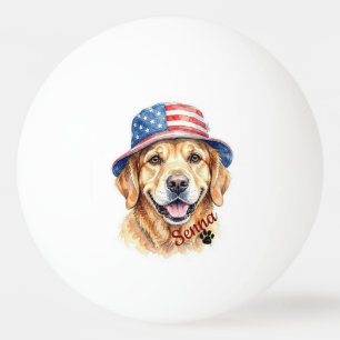 Balle De Ping Pong Nom de typographie moderne simple pour animal de c