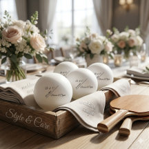 Noms de couple de monogramme personnalisé classiqu