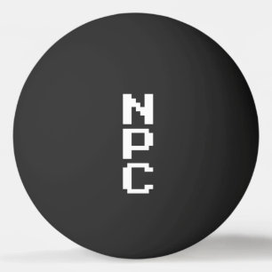 Balle De Ping Pong NPC - Caractère non jouable