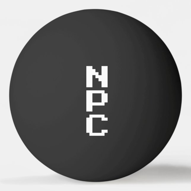 Balle De Ping Pong NPC - Caractère non jouable (Devant)
