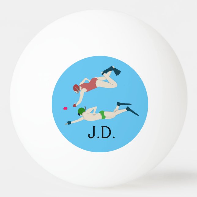 Balle De Ping Pong Octopush (Devant)