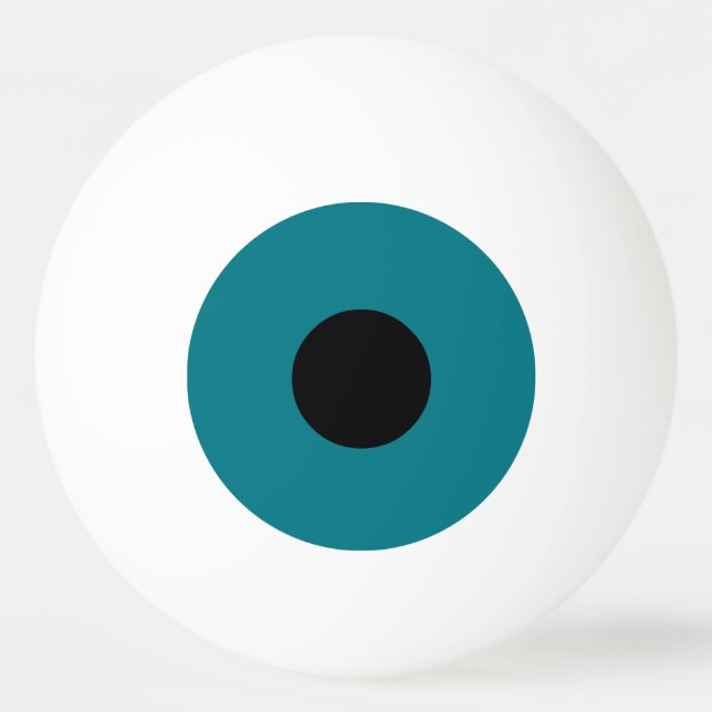 Balle De Ping Pong Oeil bleu (Devant)
