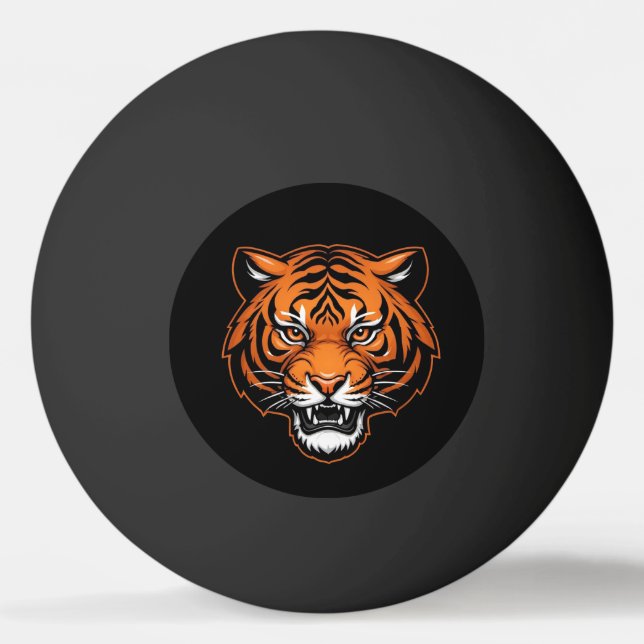 Balle De Ping Pong Œil du Tigre (Devant)