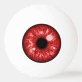 Balle De Ping Pong Oeil rouge amusant