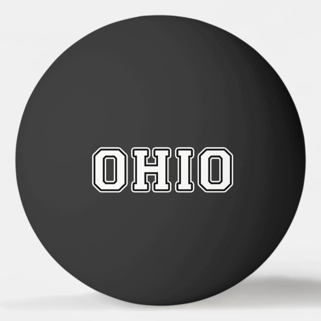 Balle De Ping Pong Ohio (Devant)