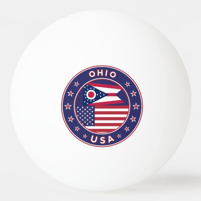 Balle De Ping Pong Ohio (Devant)