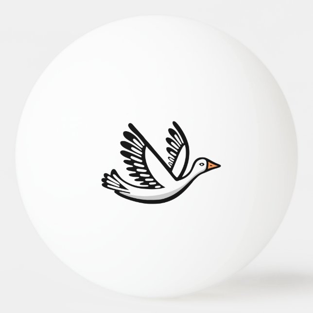 Balle De Ping Pong Oiseau (Devant)
