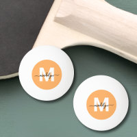 Orange Monogramme