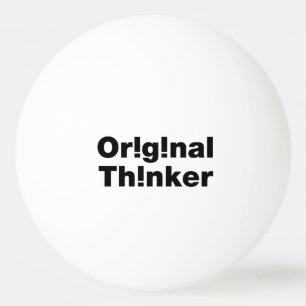 Balle De Ping Pong Original Thinker