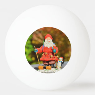 Balle De Ping Pong Ornement du père noël