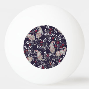 Balle De Ping Pong Paisley indien traditionnel, motif sans soudure.