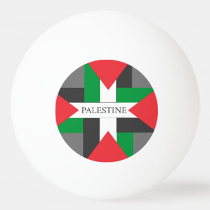 Balle De Ping Pong Palestine Football Soccer Ball