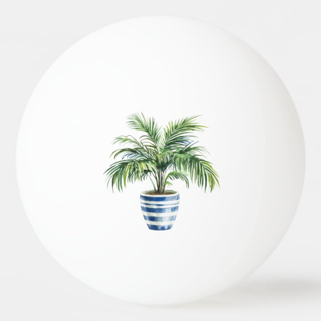 Balle De Ping Pong Palmier (Devant)
