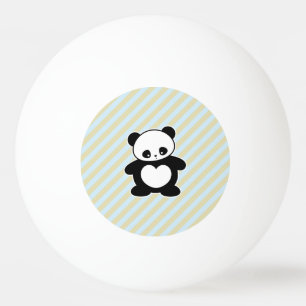 Balle De Ping Pong Panda de Kawaii