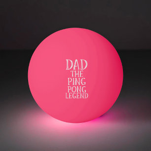 Balle De Ping Pong Papa La légende du ping-pong dans la balle noire