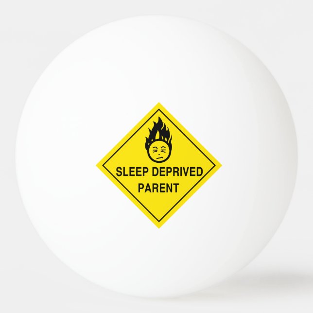 Balle De Ping Pong Parent privé du sommeil (Devant)