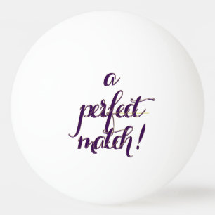 Balle De Ping Pong Parfait Accord