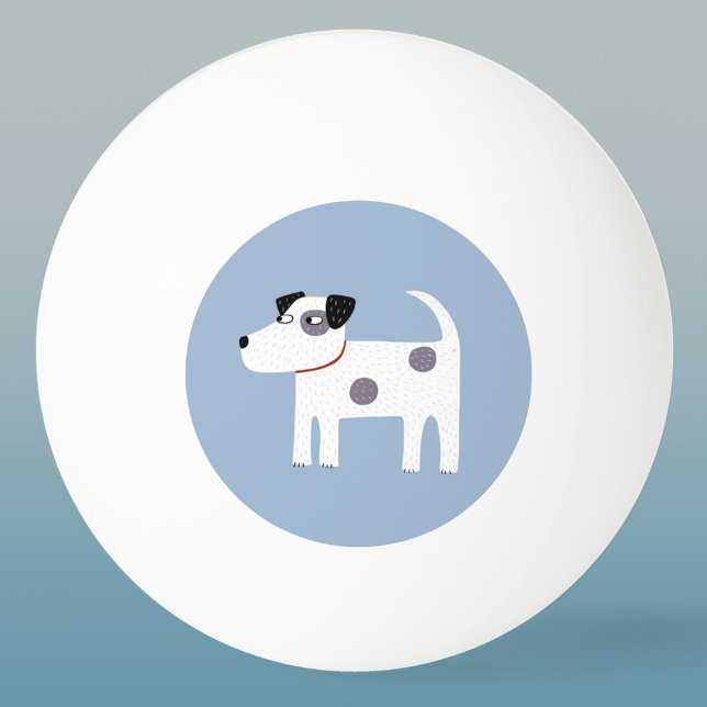 Balle De Ping Pong Parson Jack Russell Terrier Dog  (Jack Russell Parson Terrier dog ping pong ball)