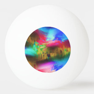 Balle De Ping Pong Patchwork de couleurs