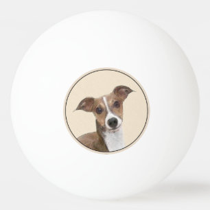 Balle De Ping Pong Peinture italienne Greyhound - Cute Original Chien