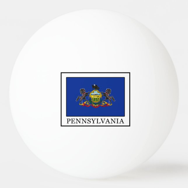 Balle De Ping Pong Pennsylvanie (Devant)