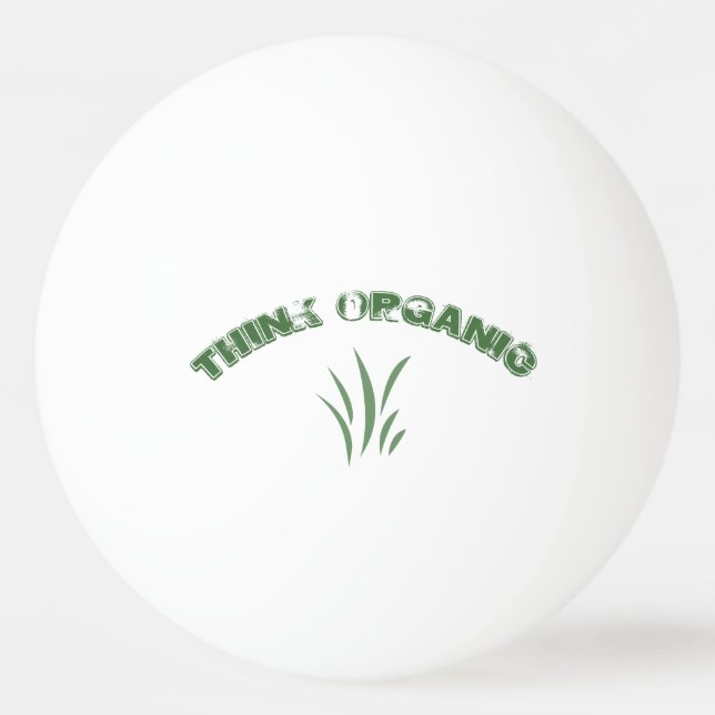 Balle De Ping Pong Pensez Bio Ping Pong Ball (Devant)