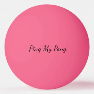 Balle de ping-pong personnalisée Ping My Pong