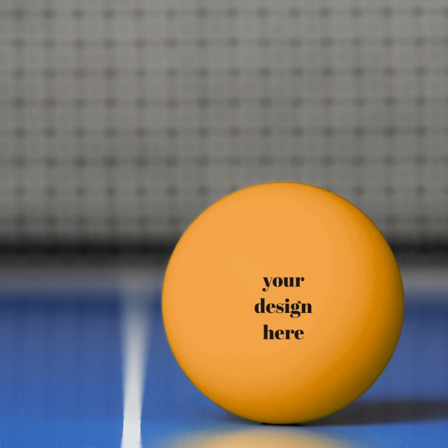 Balle De Ping Pong Personnaliser ou Customiser (Filet)