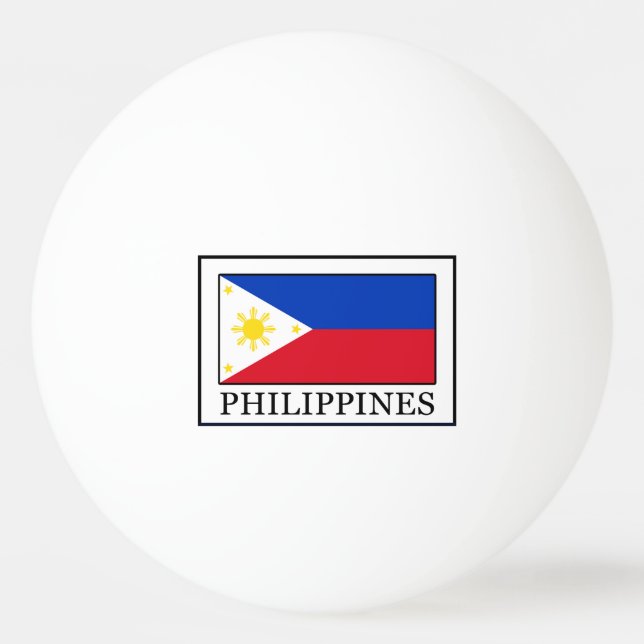 Balle De Ping Pong Philippines (Devant)