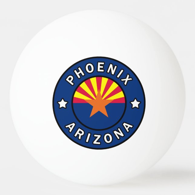 Balle De Ping Pong Phoenix Arizona (Devant)