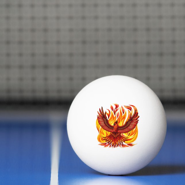 Balle De Ping Pong Phoenix mythologique immortelle Créature (Filet)