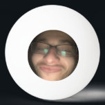 Balle De Ping Pong Photo et texte personnalisés<br><div class="desc">Une fête d'anniversaire ou une réunion de famille ?Mariage? Personnalisez les balles de ping-pong comme les faveurs de la fête !</div>