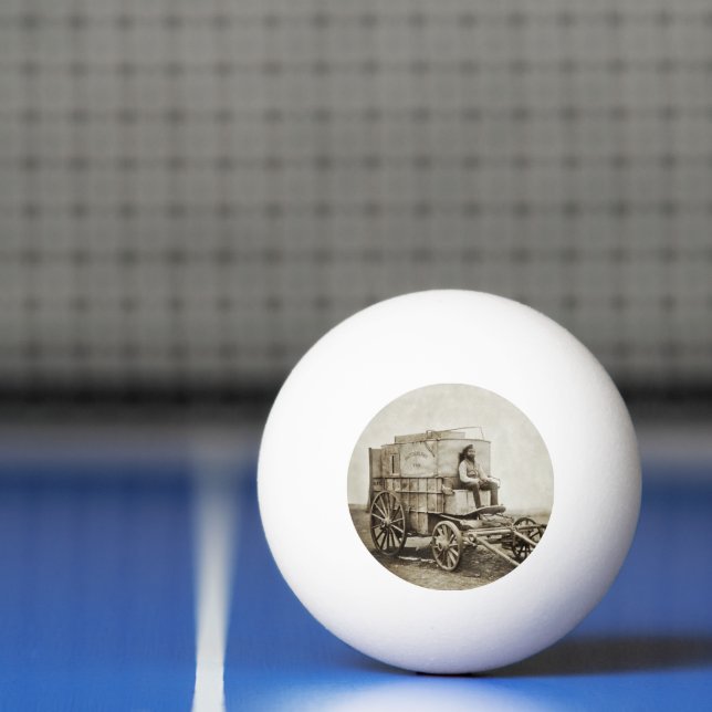 Balle De Ping Pong Photographie Wagon de Roger Fenton Photo Réalisme (Filet)