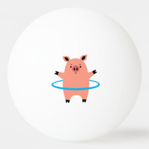 Balle De Ping Pong Pig Hula Hoop