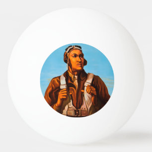 Balle De Ping Pong Pilotes de chasse afro-américains de la Seconde Gu