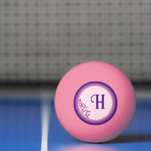 Balle De Ping Pong Ping Pong Ball - Ajouter votre initiale -