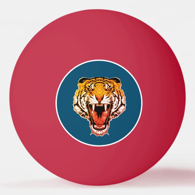 Balle De Ping Pong Ping Pong Ball ROARARING TIGER (Devant)