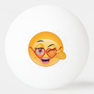 Balle De Ping Pong Ping Pong Balls - Flirting Emoji