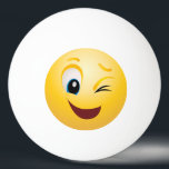 Balle De Ping Pong Ping Pong Balls - Winking Emoji Happy Face<br><div class="desc">Des balles de ping-pong amusantes et sont disponibles dans une gamme de couleurs, y compris la lueur dans les balles de ping-pong sombres.</div>