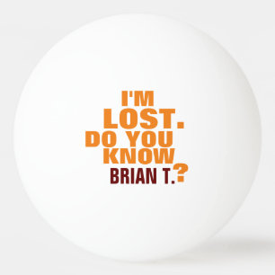 Balle De Ping Pong ping_pong drôle de boule perdue avec nom