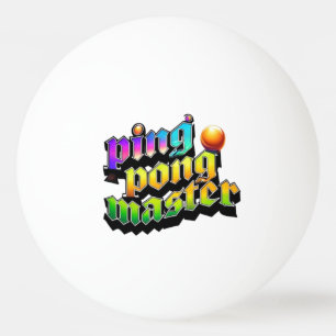 Balle De Ping Pong Ping pong master