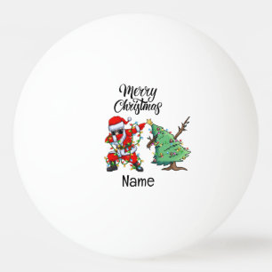 Balle De Ping Pong Ping pong Noël Dabbing Père Noël