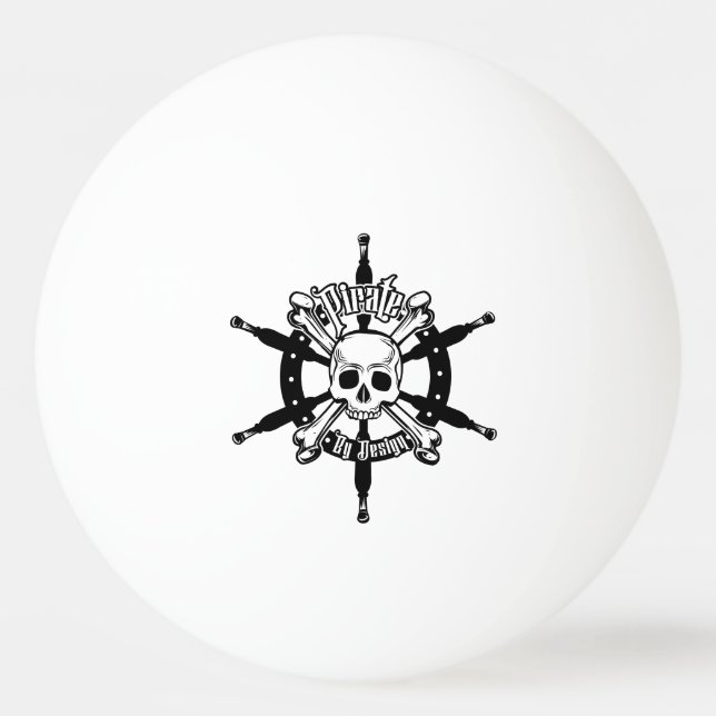 Balle De Ping Pong Pirate Ping Pong Ball (Devant)
