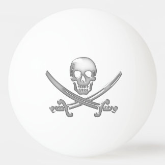 Balle De Ping Pong Pirate Skull & Shones d'épée (TLAPD)