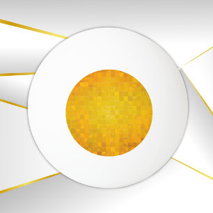 Balle De Ping Pong Pixel d'or   Trois étoiles